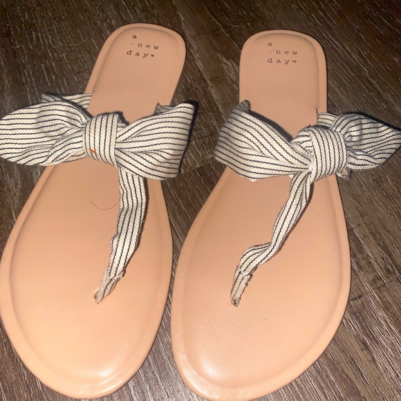 A New Day | striped sandals - Picture 3 of 3